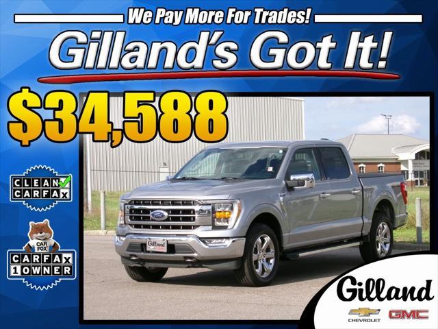 used 2021 Ford F-150 car, priced at $34,588