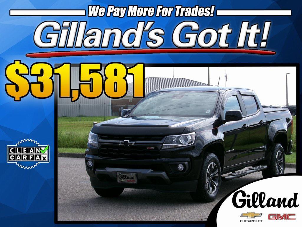 used 2022 Chevrolet Colorado car, priced at $31,581