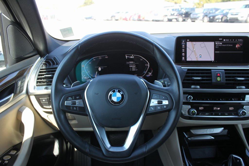 used 2021 BMW X3 car, priced at $21,781