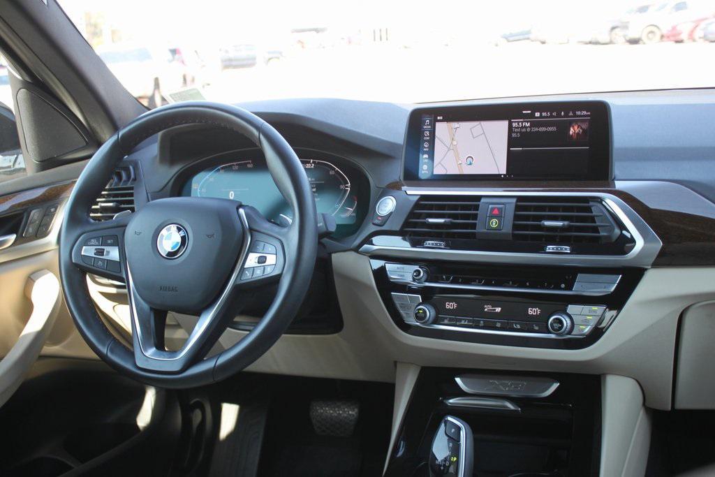 used 2021 BMW X3 car, priced at $21,781