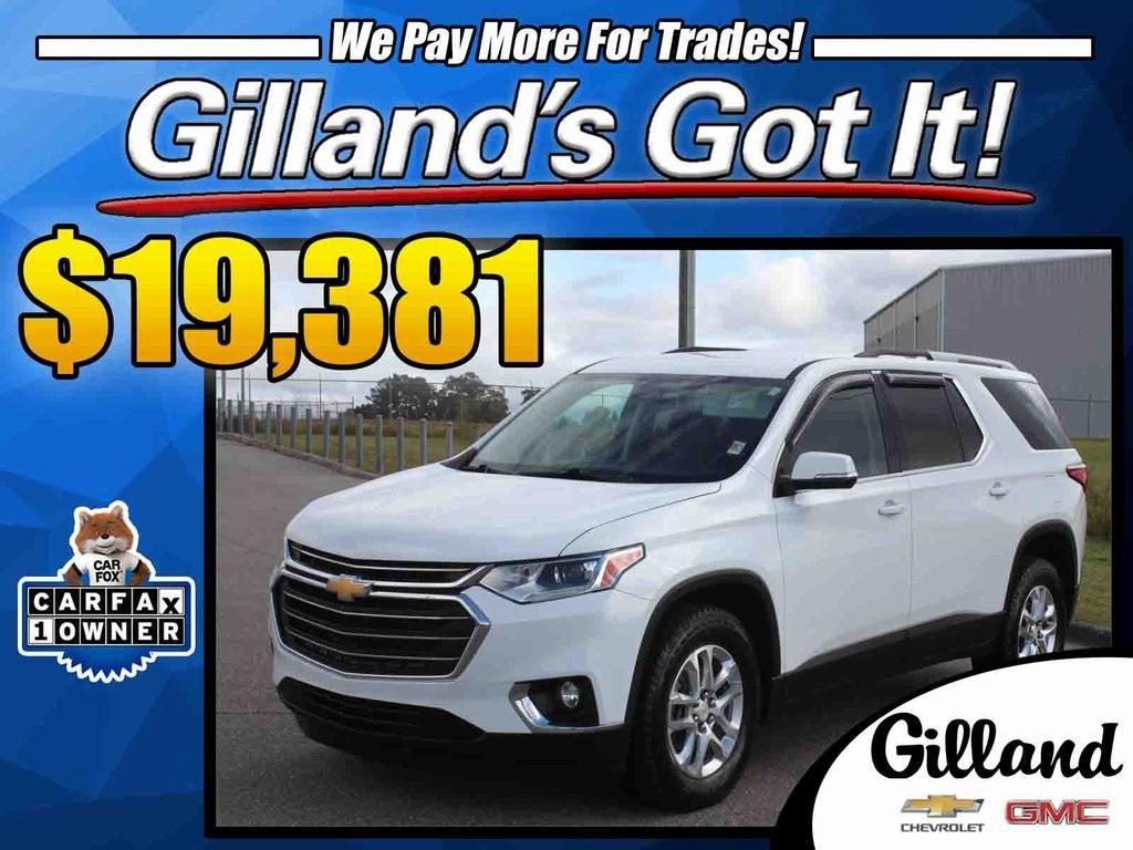 used 2018 Chevrolet Traverse car, priced at $19,381