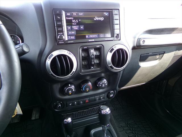 used 2017 Jeep Wrangler Unlimited car, priced at $25,388