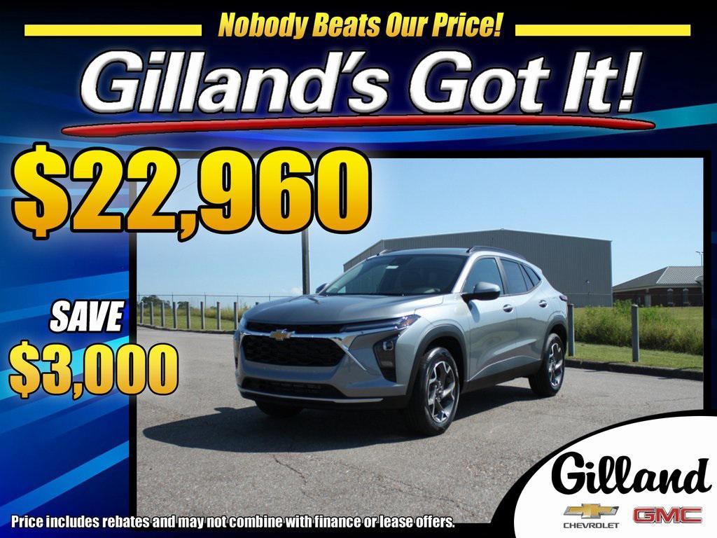 new 2025 Chevrolet Trax car, priced at $25,960