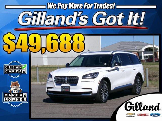 used 2022 Lincoln Aviator car, priced at $49,688