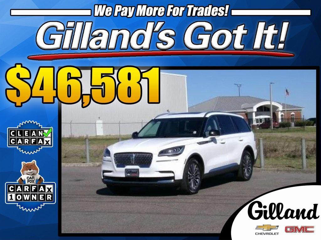 used 2022 Lincoln Aviator car, priced at $45,981