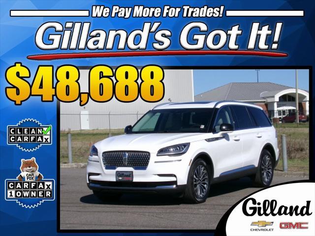 used 2022 Lincoln Aviator car, priced at $48,688