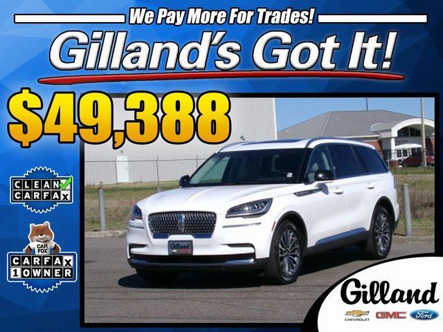 used 2022 Lincoln Aviator car, priced at $49,388