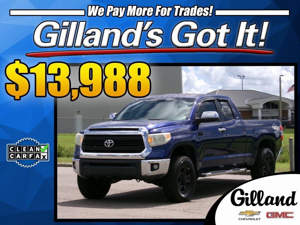 used 2014 Toyota Tundra car, priced at $13,681