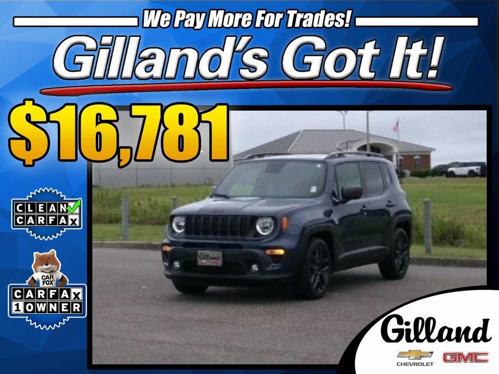 used 2021 Jeep Renegade car, priced at $16,781