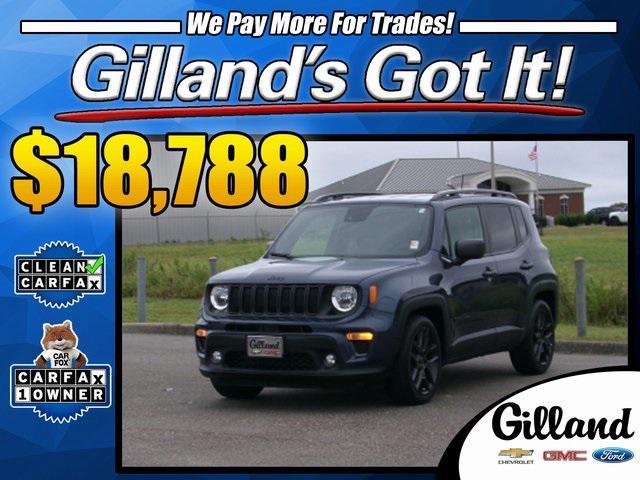 used 2021 Jeep Renegade car, priced at $18,788