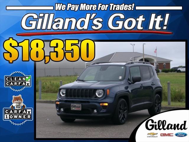 used 2021 Jeep Renegade car, priced at $18,350