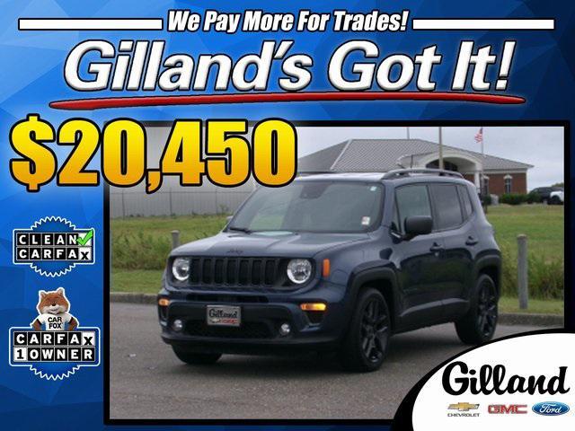 used 2021 Jeep Renegade car, priced at $20,450