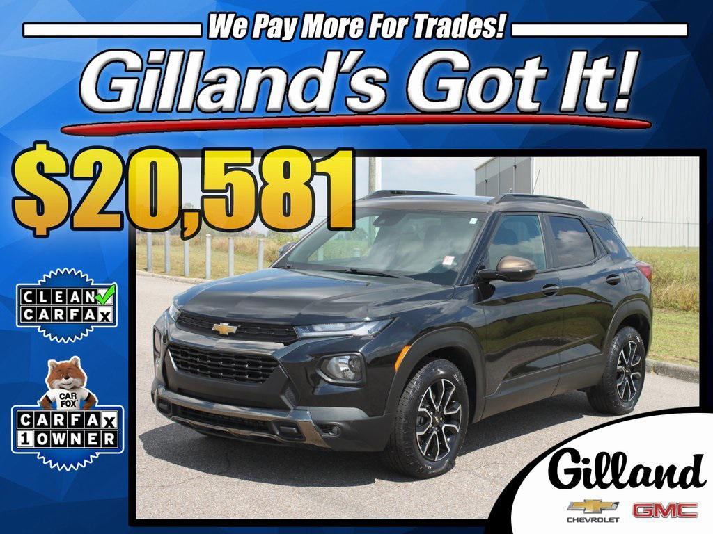 used 2022 Chevrolet TrailBlazer car, priced at $20,281