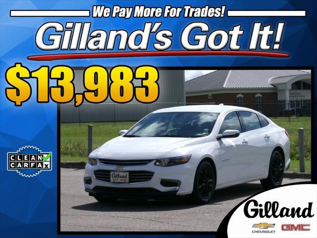 used 2018 Chevrolet Malibu car, priced at $13,983