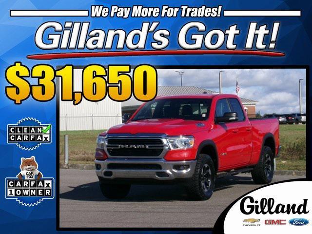 used 2021 Ram 1500 car, priced at $31,650