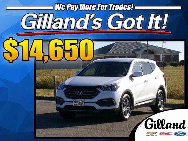 used 2018 Hyundai Santa Fe Sport car, priced at $14,650