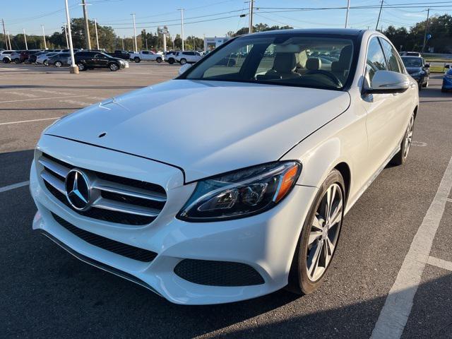 used 2015 Mercedes-Benz C-Class car, priced at $13,450