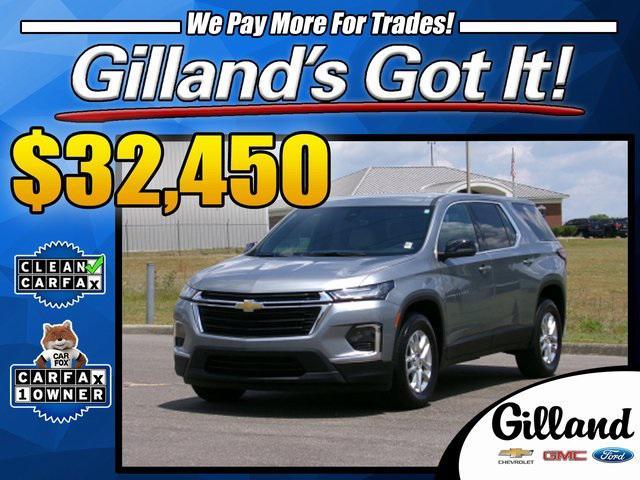 used 2023 Chevrolet Traverse car, priced at $32,450