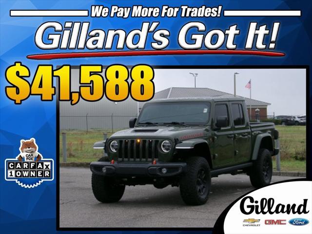 used 2021 Jeep Gladiator car, priced at $41,588