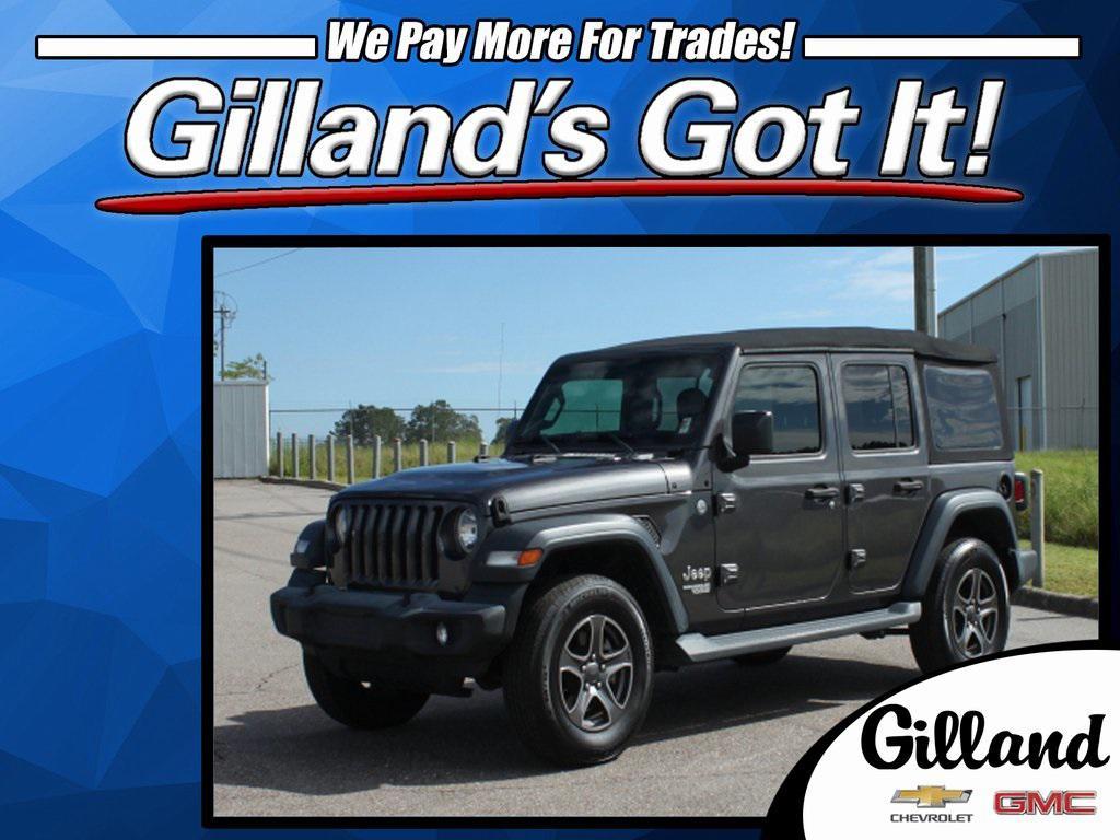 used 2018 Jeep Wrangler Unlimited car, priced at $22,681
