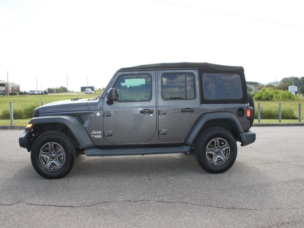 used 2018 Jeep Wrangler Unlimited car, priced at $19,781