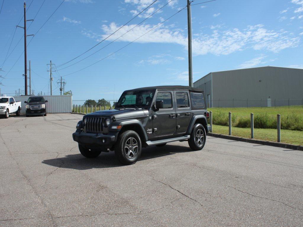 used 2018 Jeep Wrangler Unlimited car, priced at $19,781