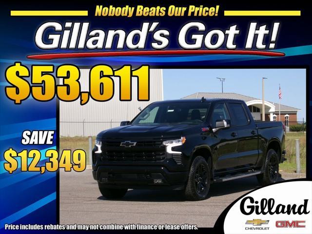 new 2025 Chevrolet Silverado 1500 car, priced at $56,611