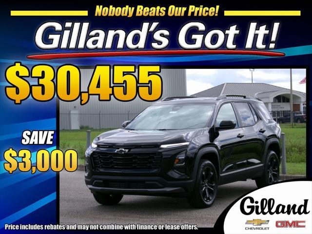 new 2026 Chevrolet Equinox car, priced at $33,455