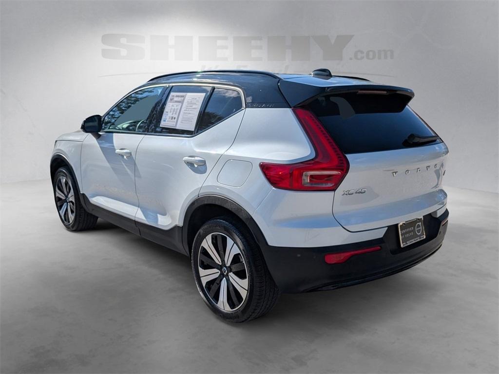 used 2023 Volvo XC40 Recharge Pure Electric car, priced at $29,470