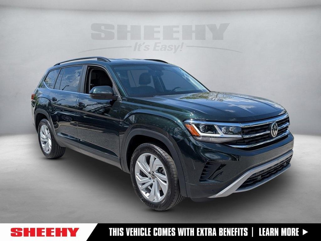used 2021 Volkswagen Atlas car, priced at $23,970