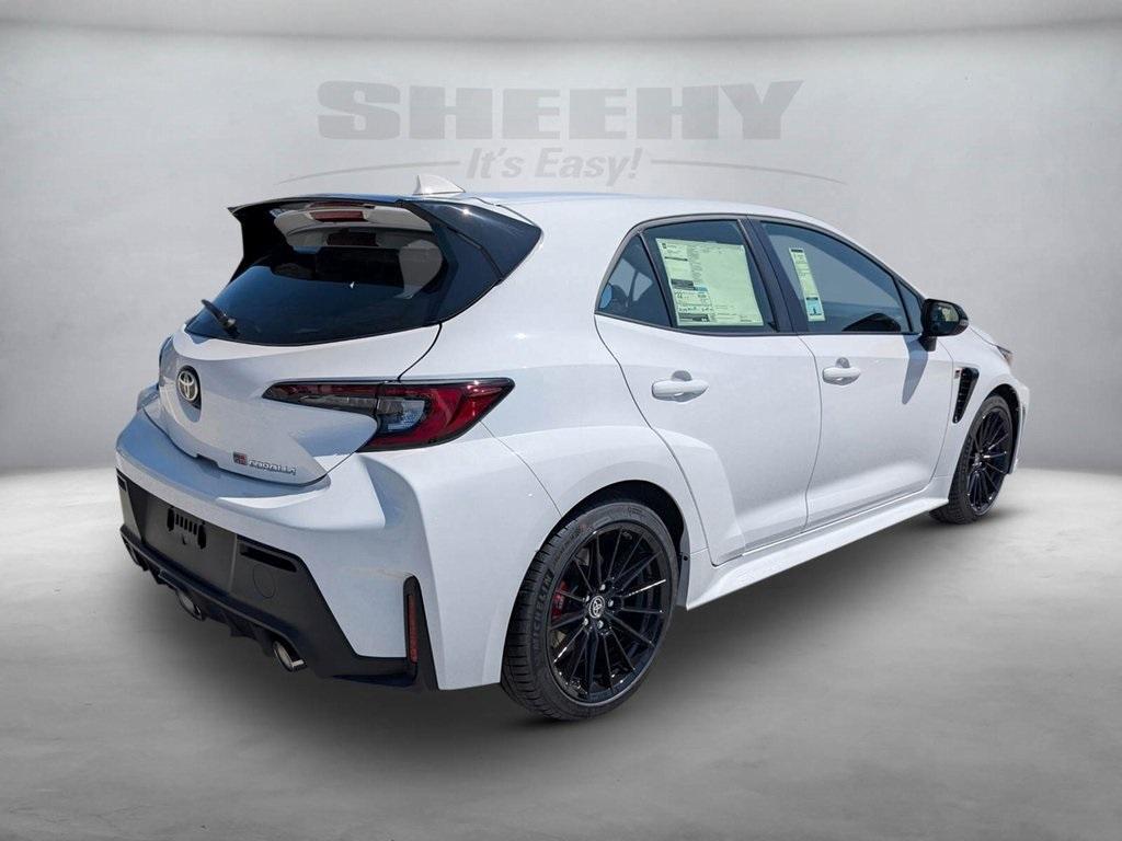 new 2025 Toyota GR Corolla car, priced at $43,328