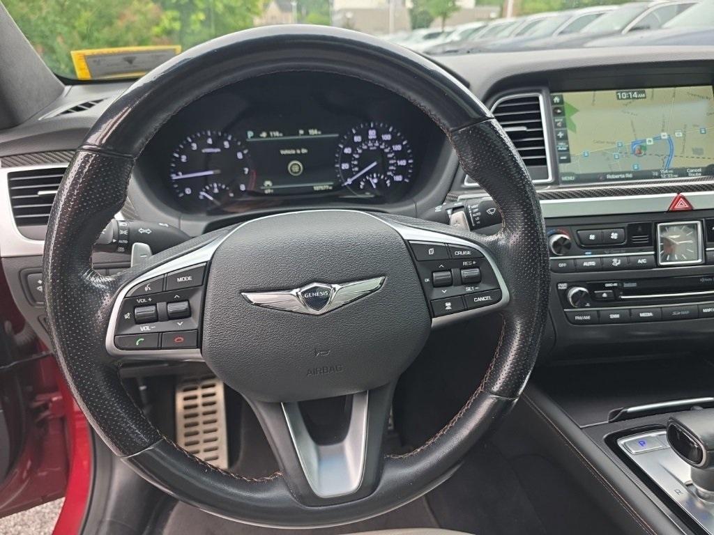 used 2018 Genesis G80 car, priced at $18,601