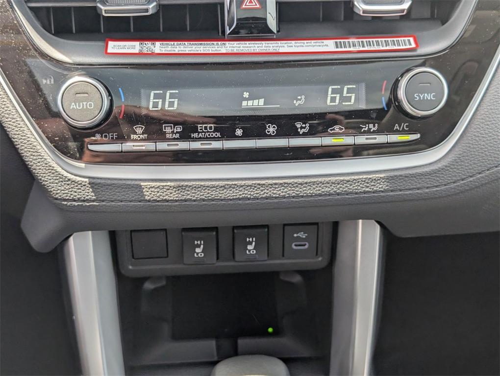 new 2025 Toyota Corolla Cross car, priced at $34,853