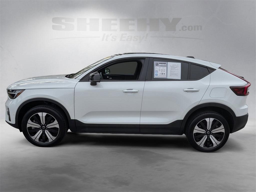 used 2023 Volvo C40 Recharge Pure Electric car, priced at $27,770