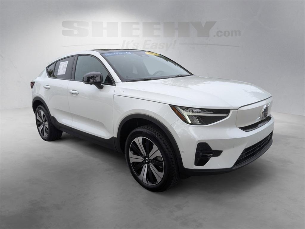 used 2023 Volvo C40 Recharge Pure Electric car, priced at $27,770