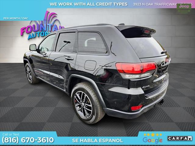 used 2017 Jeep Grand Cherokee car, priced at $14,500