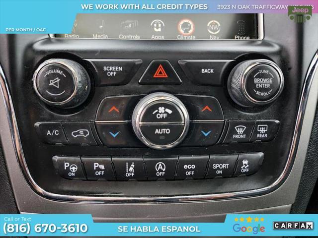 used 2017 Jeep Grand Cherokee car, priced at $14,500