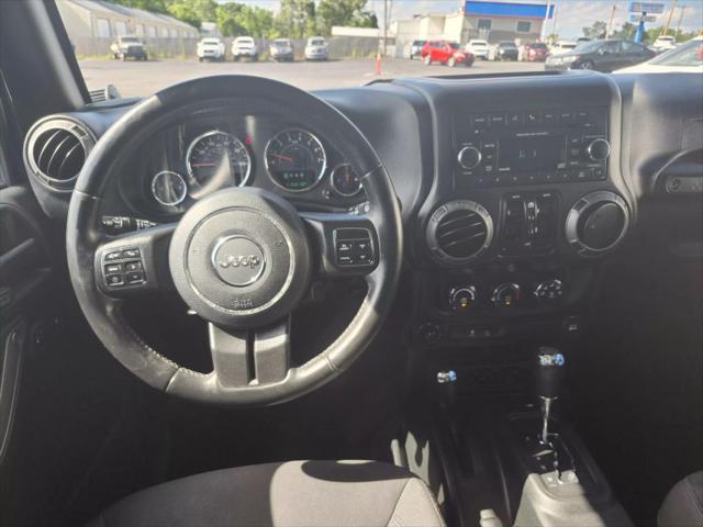 used 2018 Jeep Wrangler JK Unlimited car, priced at $18,887