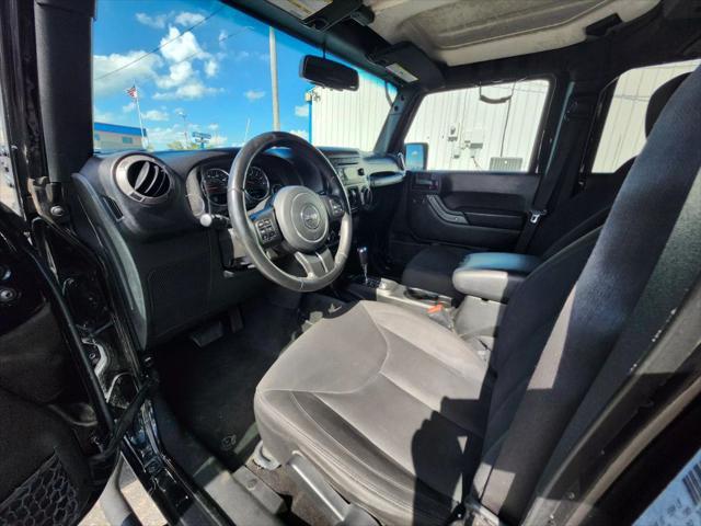 used 2018 Jeep Wrangler JK Unlimited car, priced at $18,887