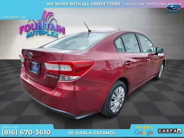 used 2018 Subaru Impreza car, priced at $14,000