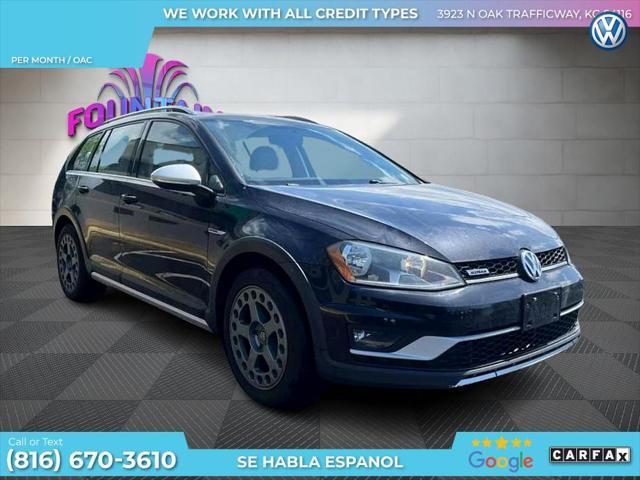 used 2017 Volkswagen Golf Alltrack car, priced at $10,900