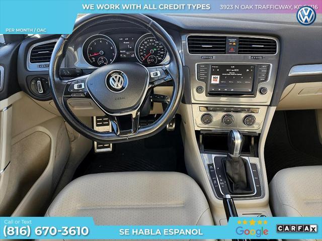 used 2017 Volkswagen Golf Alltrack car, priced at $10,900