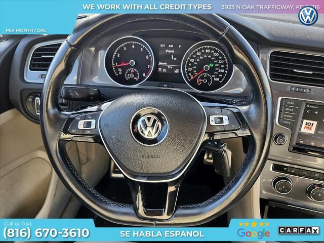 used 2017 Volkswagen Golf Alltrack car, priced at $10,900