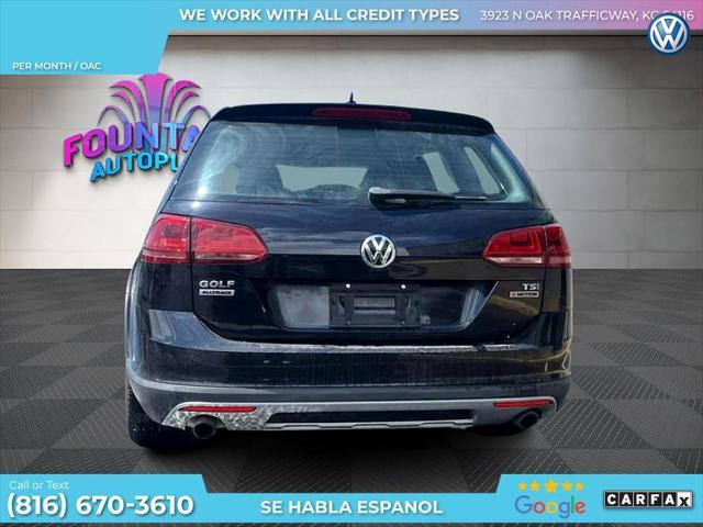 used 2017 Volkswagen Golf Alltrack car, priced at $10,950