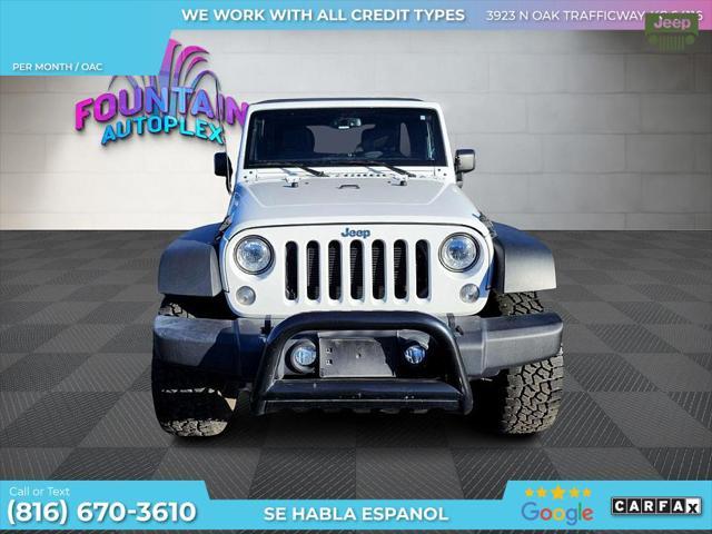 used 2017 Jeep Wrangler Unlimited car, priced at $25,450