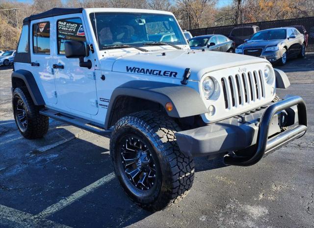 used 2017 Jeep Wrangler Unlimited car, priced at $25,450