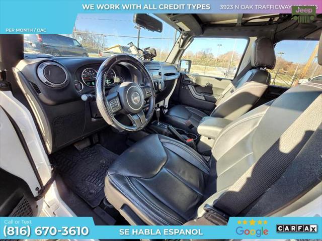 used 2017 Jeep Wrangler Unlimited car, priced at $25,450