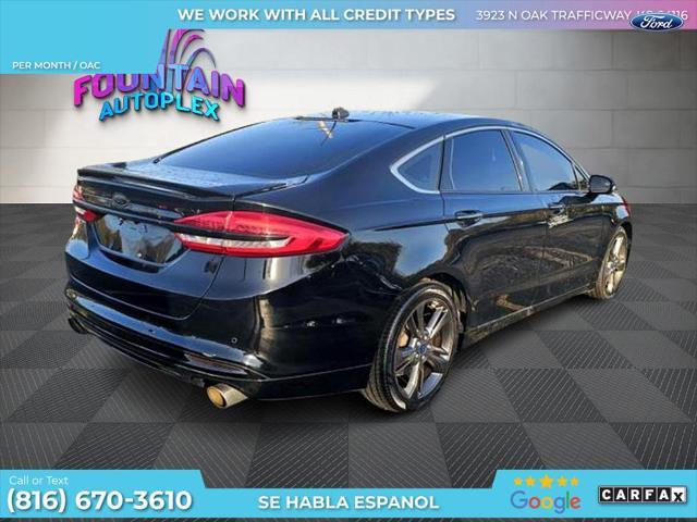 used 2017 Ford Fusion car, priced at $13,750