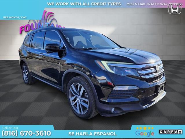 used 2017 Honda Pilot car, priced at $18,355