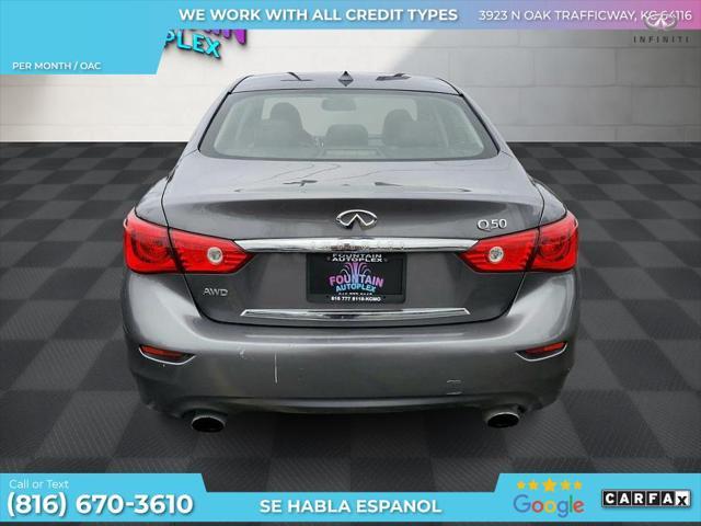 used 2017 INFINITI Q50 car, priced at $15,950